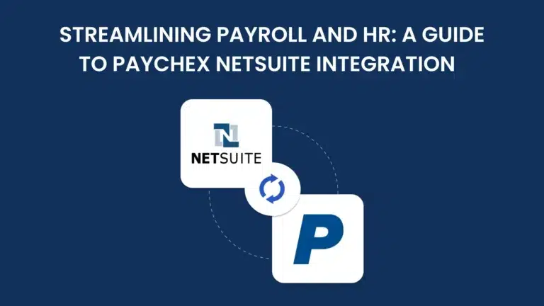 Paychex NetSuite Integration